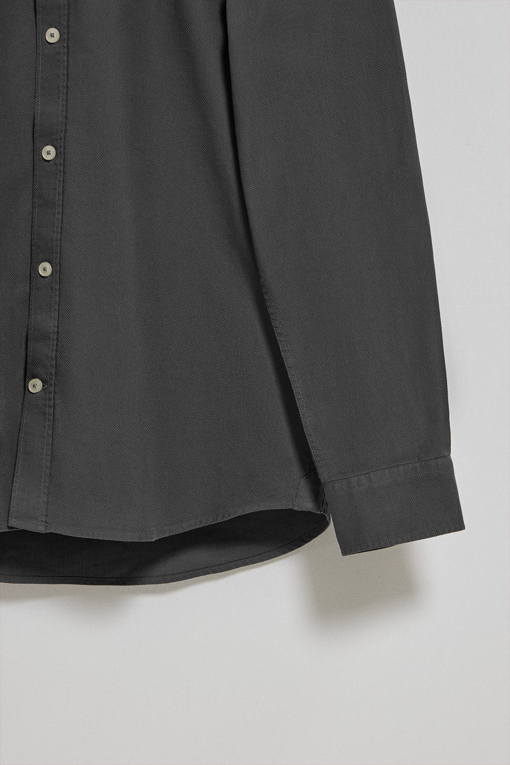 Dark-gray shirt Stanford with Rigby Go tonal embroidered logo - Image 8