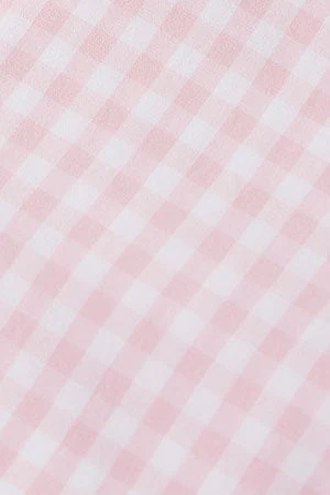 Pink shirt with vichy checks and Polo Club detail - Image 10