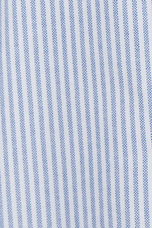 Blue striped Oxford shirt Yale with embroidered Rigby Go logo - Image 10
