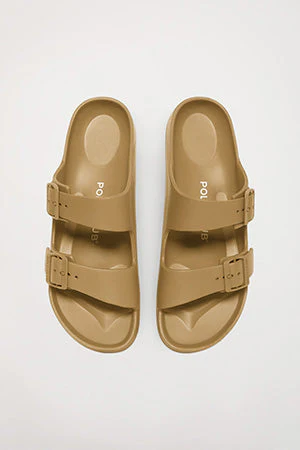 Camel bio sandal with buckles for men - Image 5