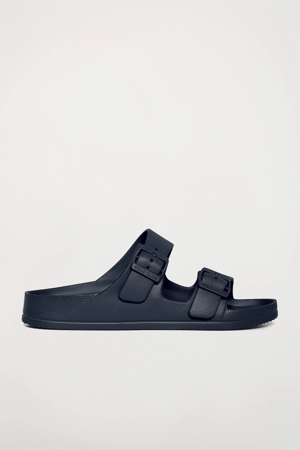 Navy-blue bio sandal with buckles for women - Image 4