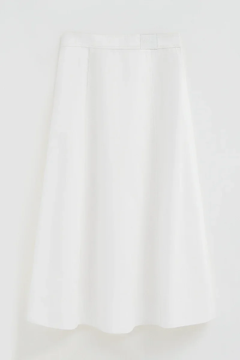 White long pleated skirt Polo Club - Image 9