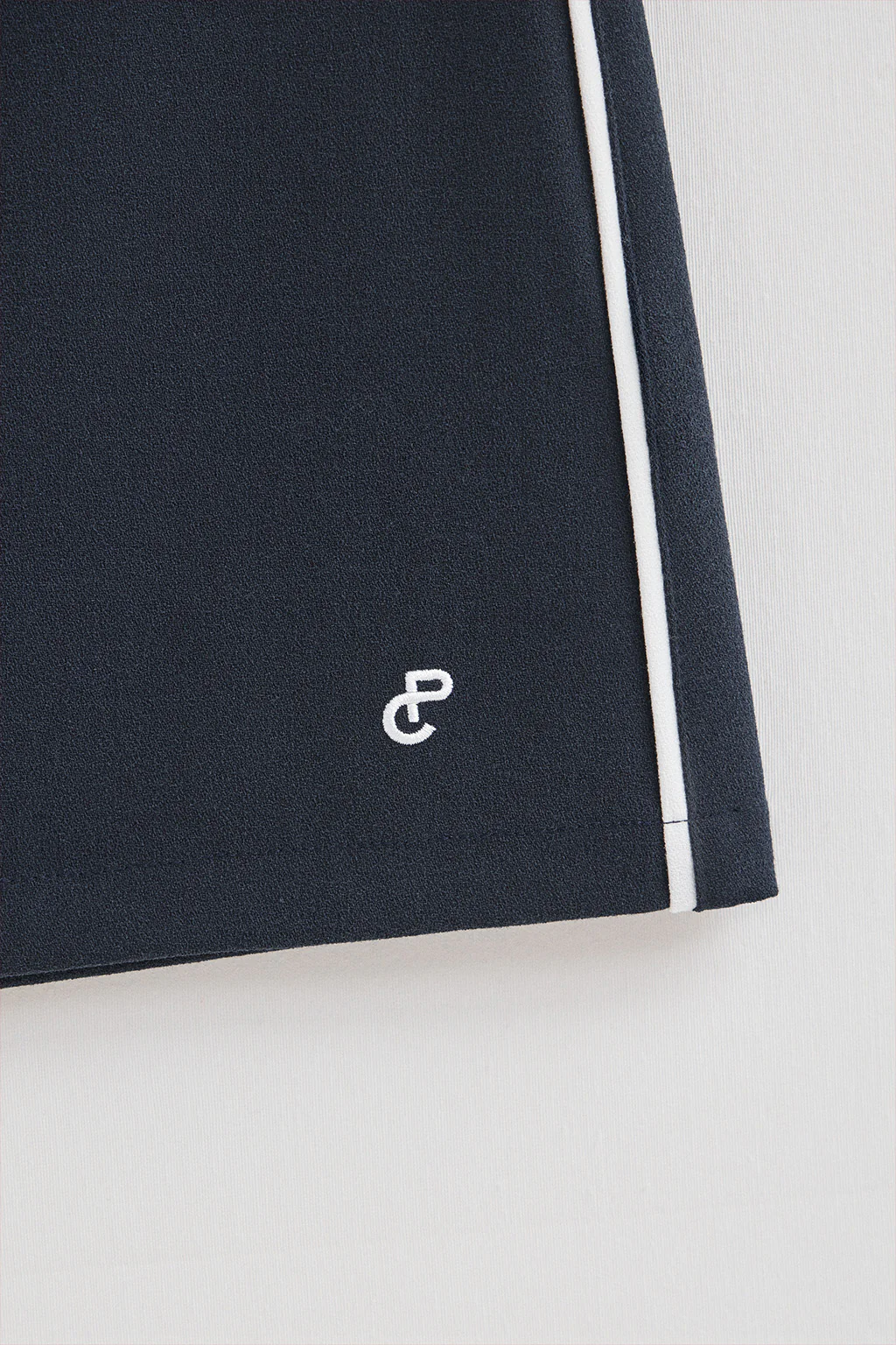 Navy-blue skirt June with embroidered monogram - Image 7