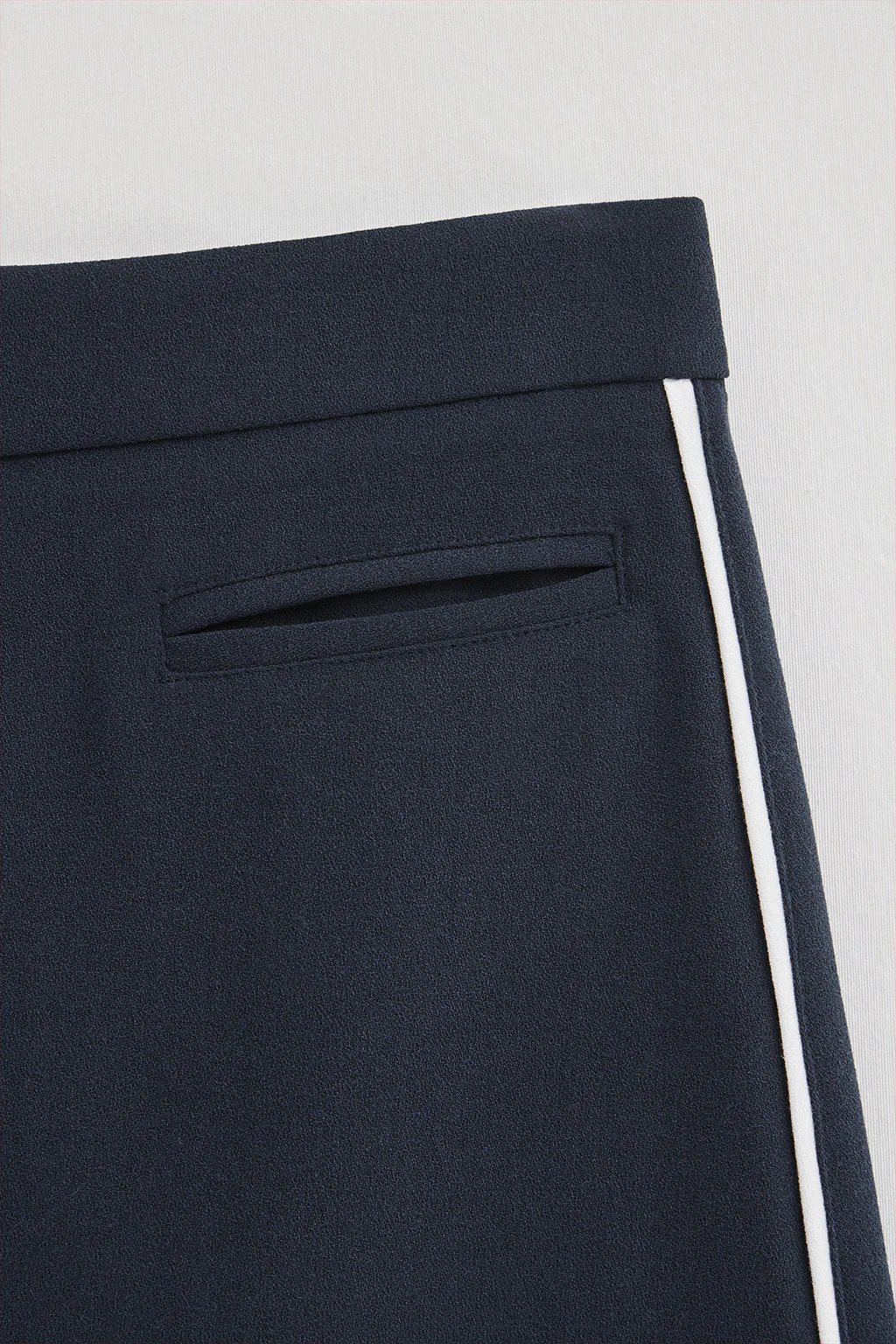 Navy-blue skirt June with embroidered monogram - Image 8