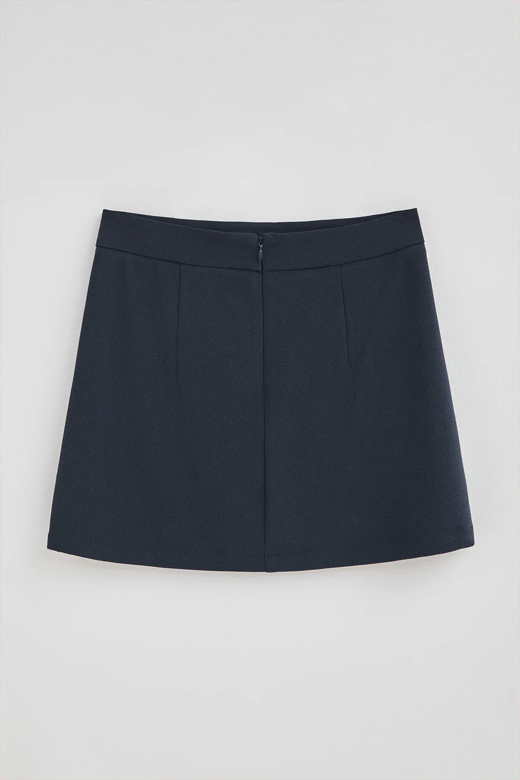 Navy-blue skirt June with embroidered monogram - Image 9