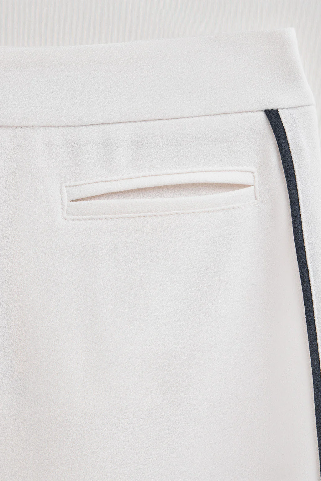 White skirt June with embroidered monogram - Image 8