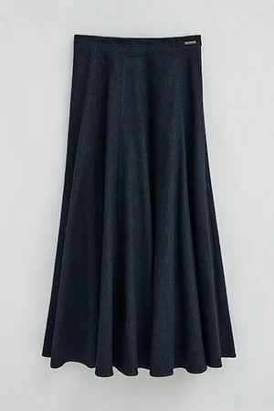 Mid-blue Eva denim skirt Polo Club - Image 11