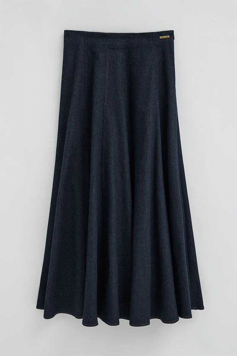 Mid-blue Eva denim skirt Polo Club - Image 7