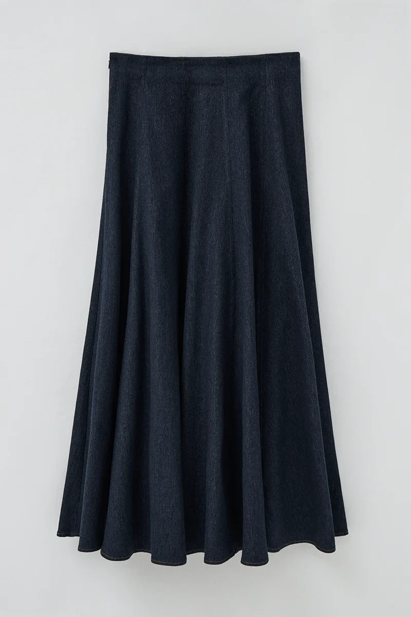 Mid-blue Eva denim skirt Polo Club - Image 9