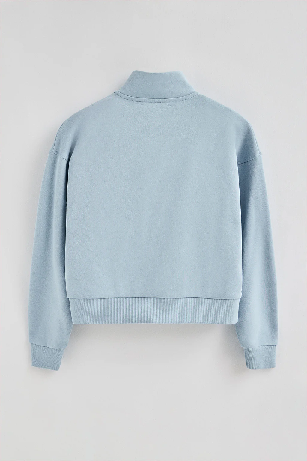 Light-blue boxy-fit sweatshirt with Polo Club rubber logo - Image 7