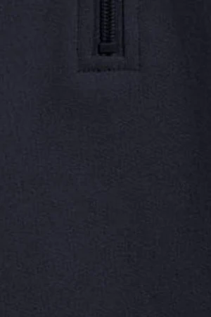 Navy-blue half-zip sweatshirt with Polo Club rubber logo - Image 10