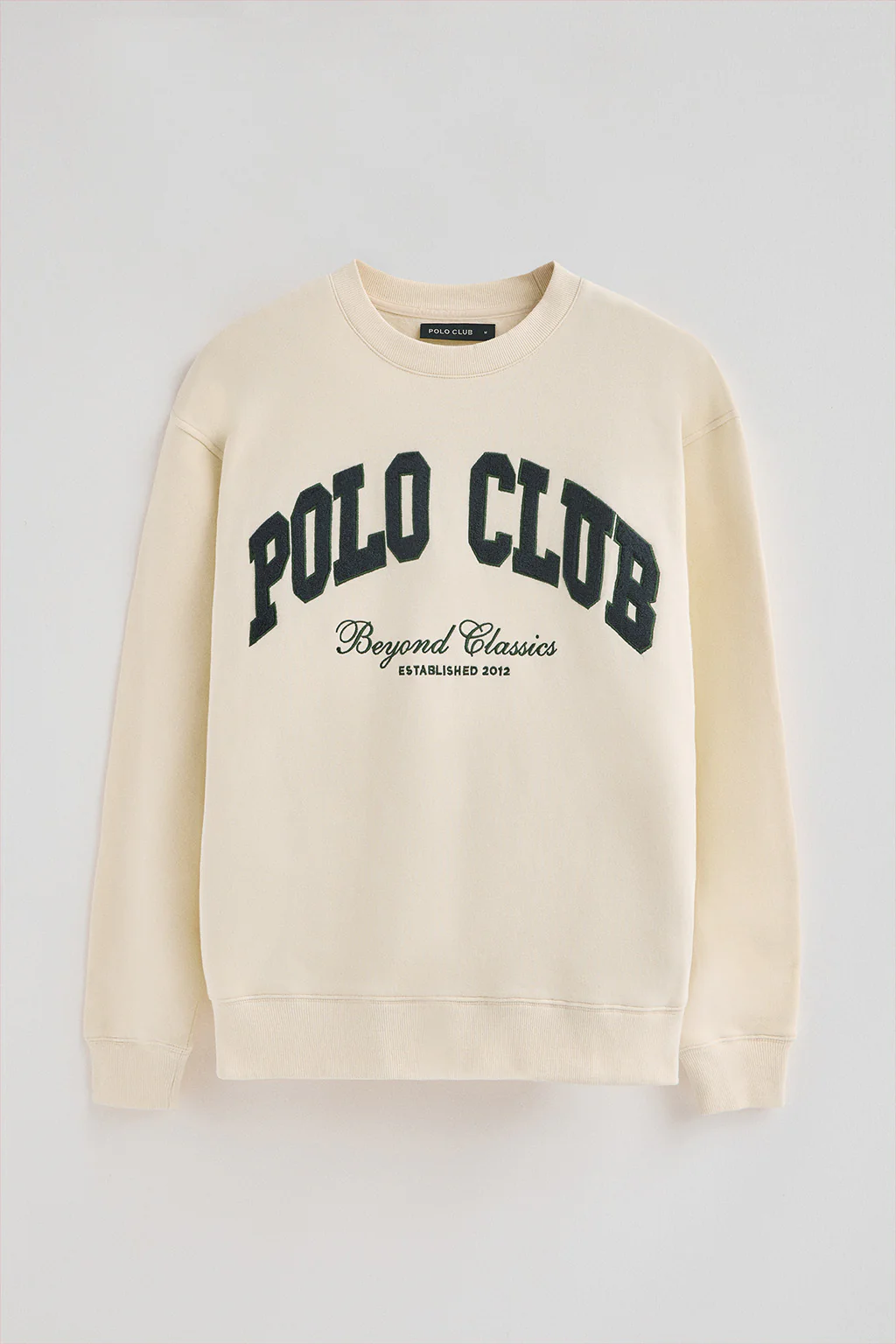 Nude wide-fit sweatshirt Established 2012 Polo Club - Image 6