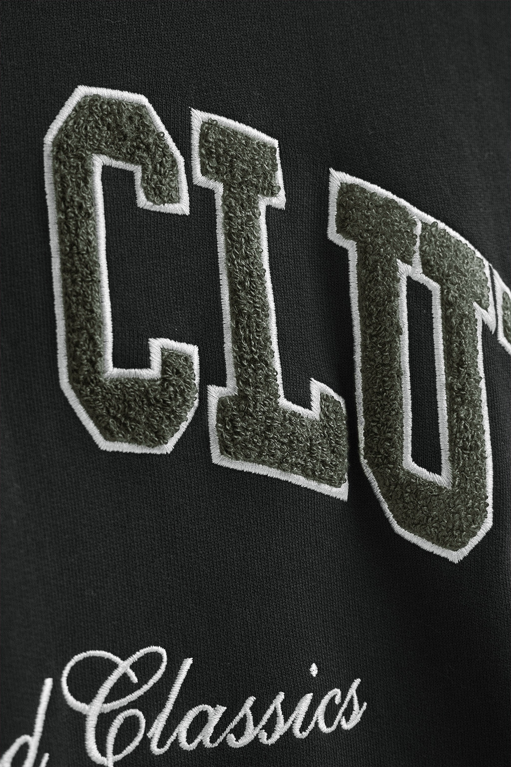 Black wide-fit sweatshirt Established 2012 Polo Club - Image 8