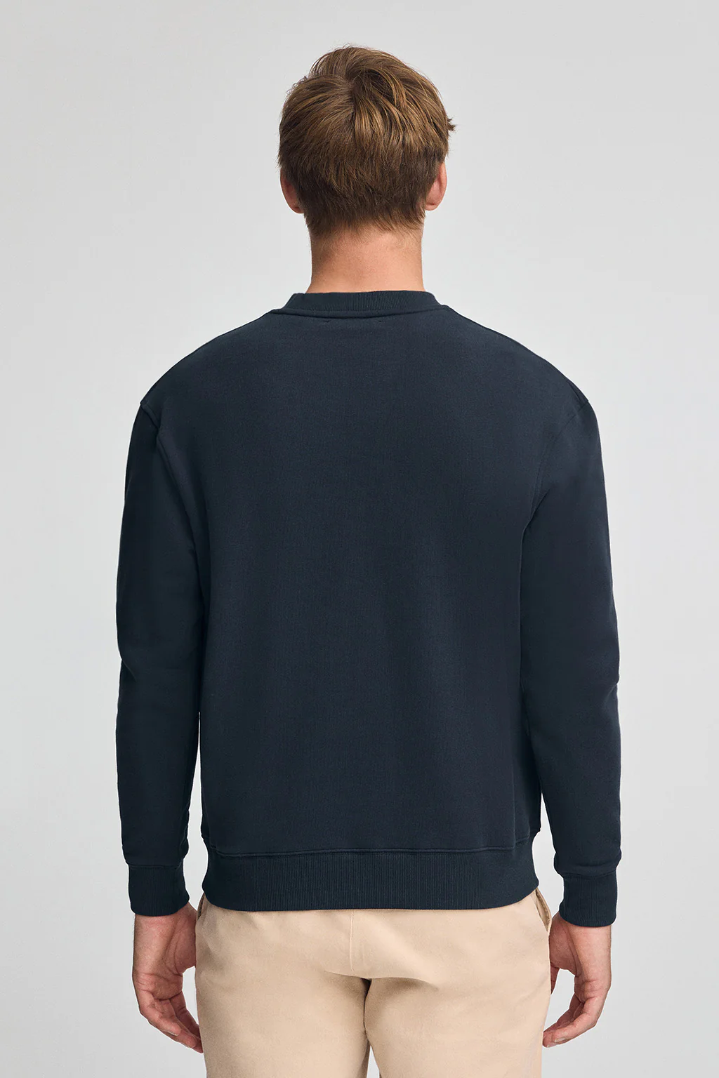 Navy-blue wide-fit sweatshirt Established 2012 Polo Club - Image 5