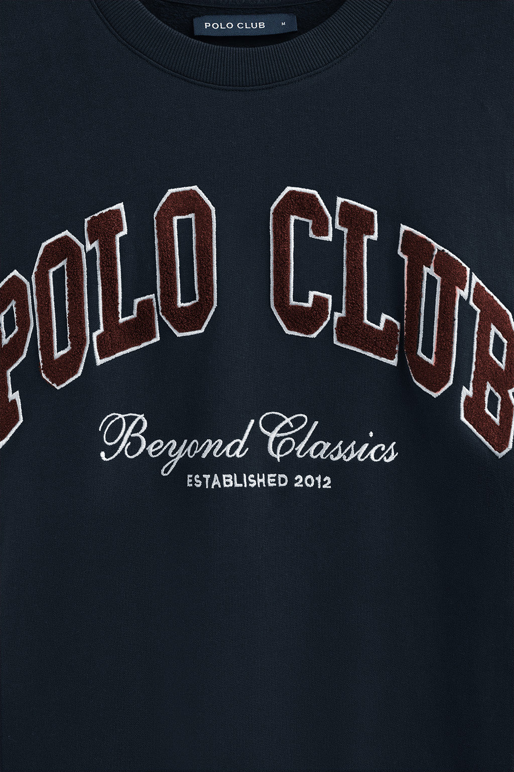Navy-blue wide-fit sweatshirt Established 2012 Polo Club - Image 7