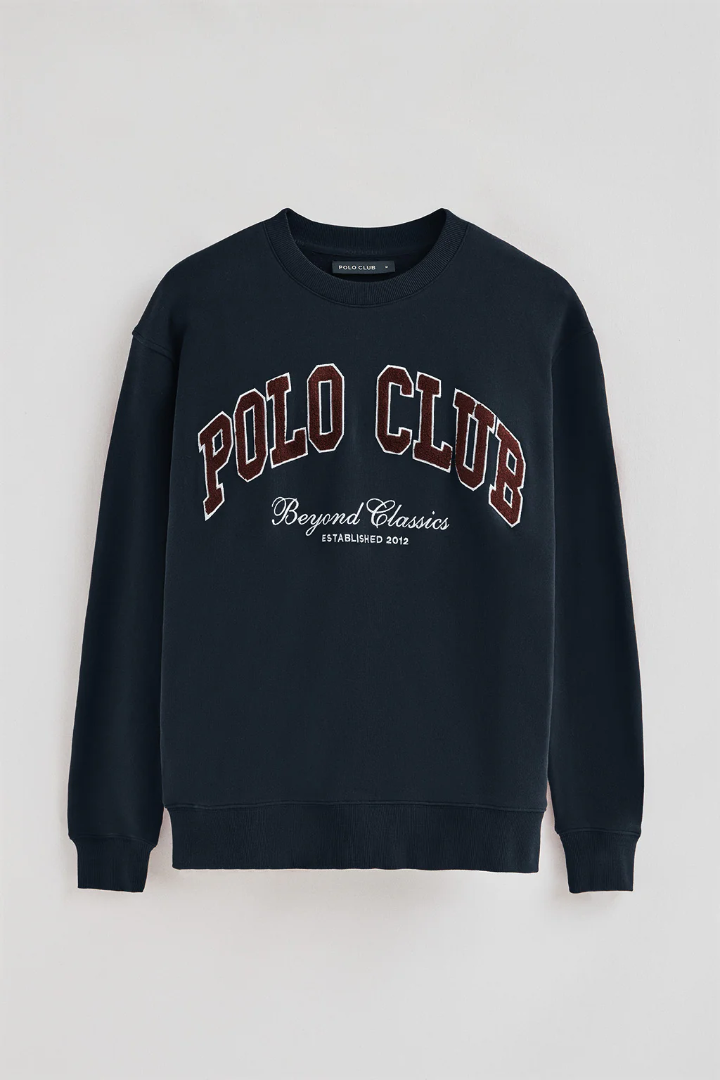 Navy-blue wide-fit sweatshirt Established 2012 Polo Club - Image 9