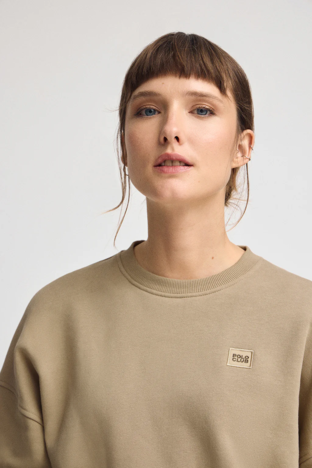 Light-brown wide-fit sweatshirt with Polo Club logo - Image 2