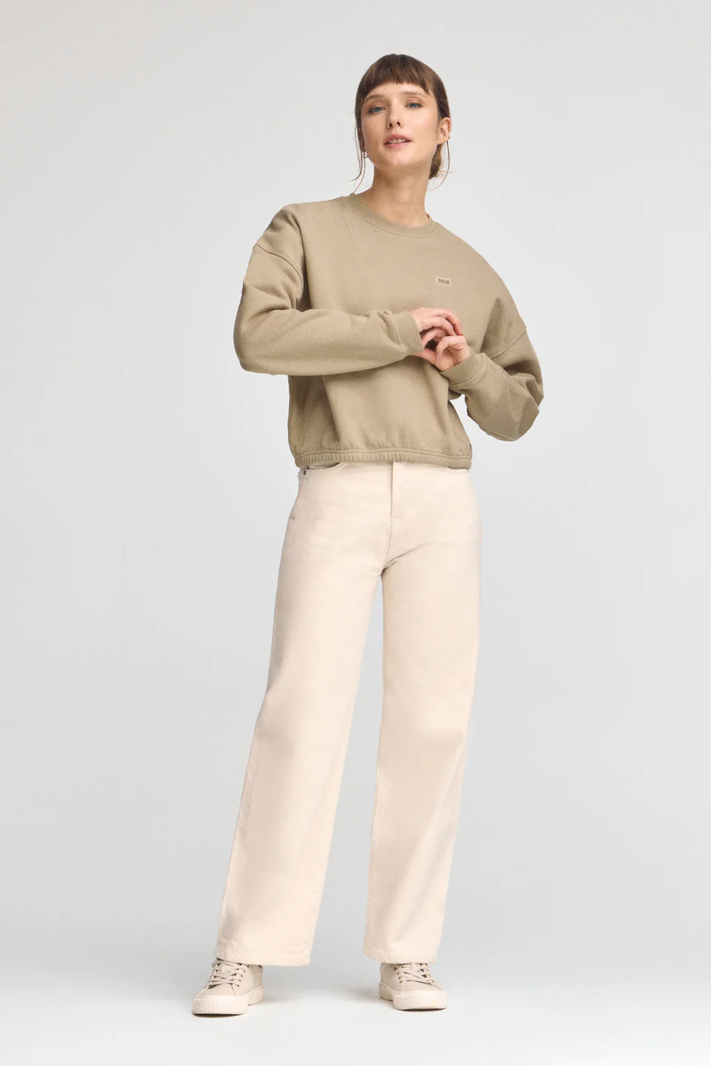 Light-brown wide-fit sweatshirt with Polo Club logo - Image 4