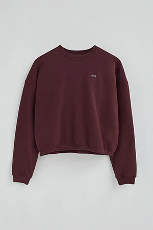Burgundy wide-fit sweatshirt with Polo Club logo - Image 10