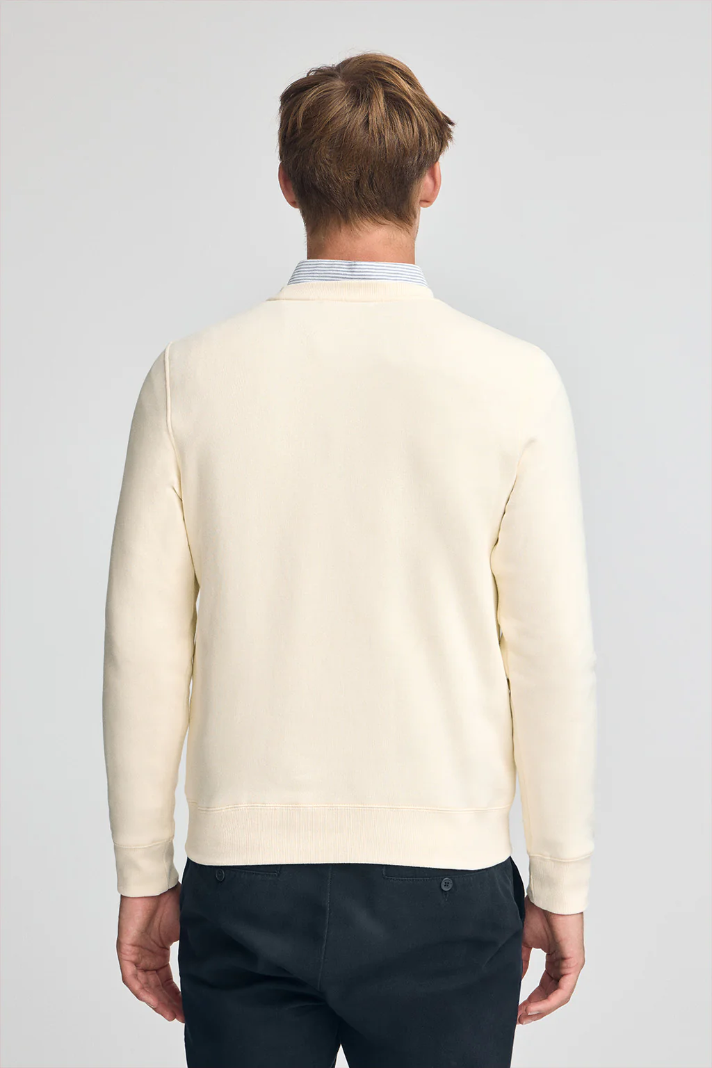 Nude relaxed-fit sweatshirt Established 2012 Polo Club - Image 5