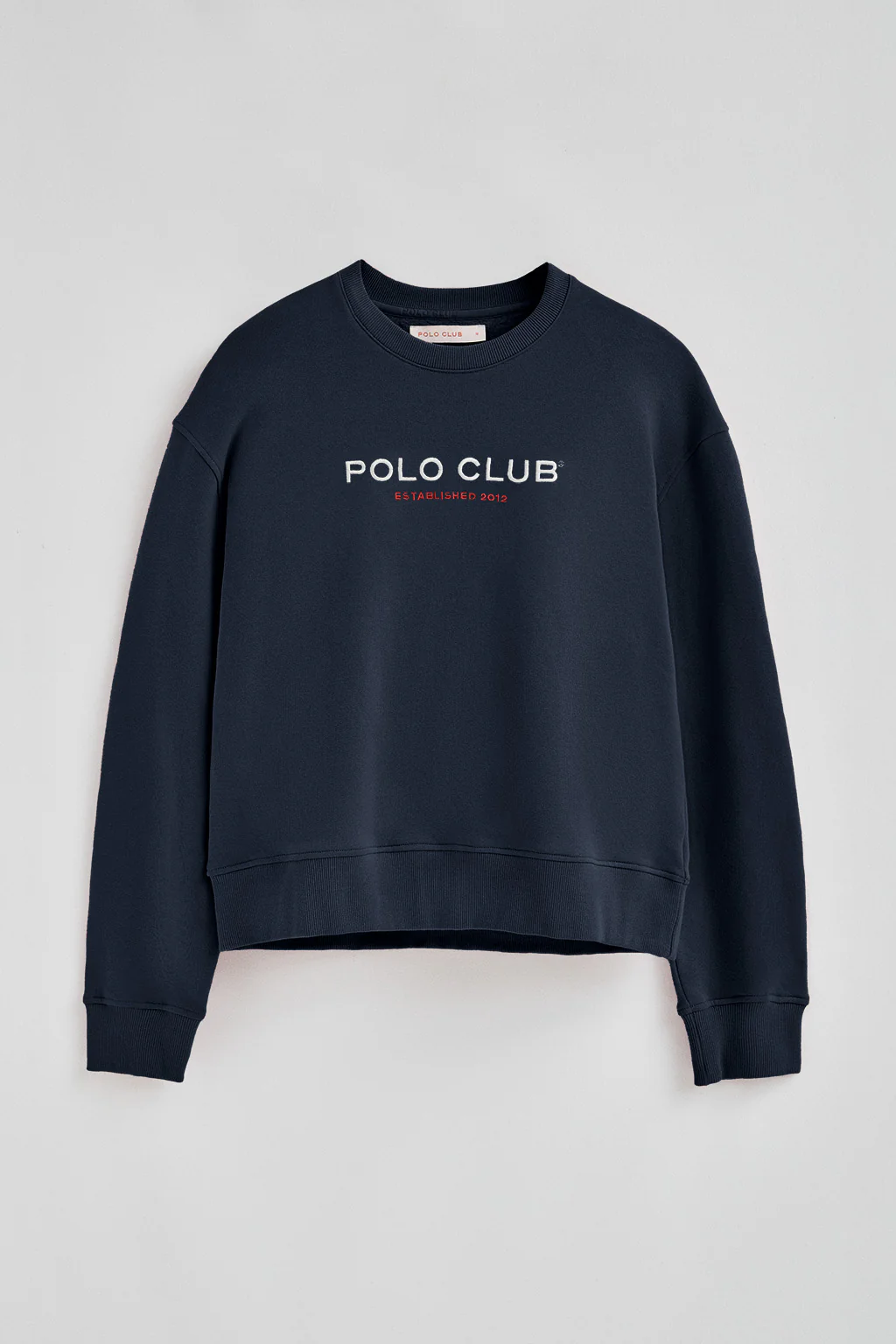 Navy-blue boxy-fit sweatshirt Established 2012 Polo Club - Image 6