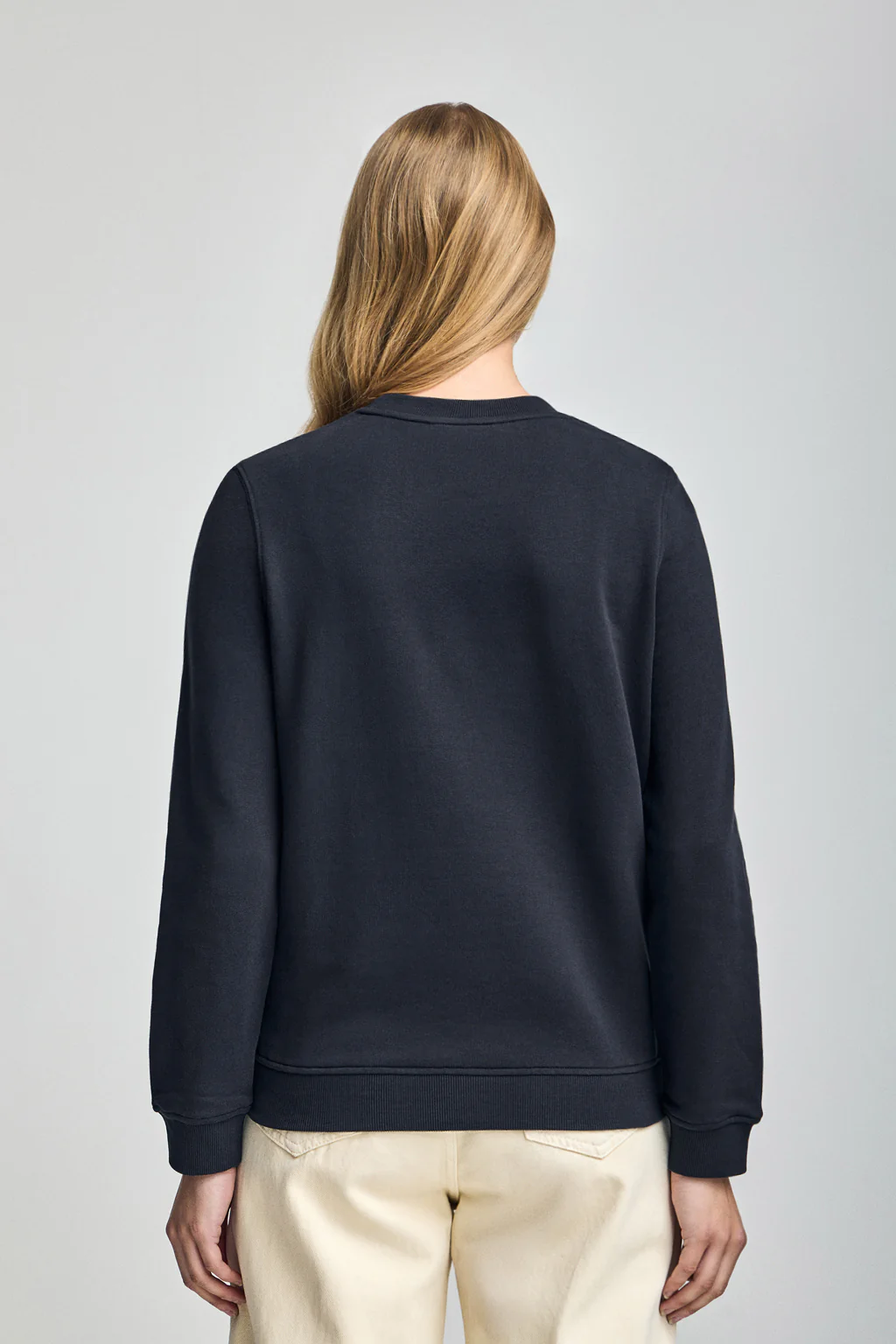 Navy-blue sweatshirt with Polo Club rubber logo - Image 2