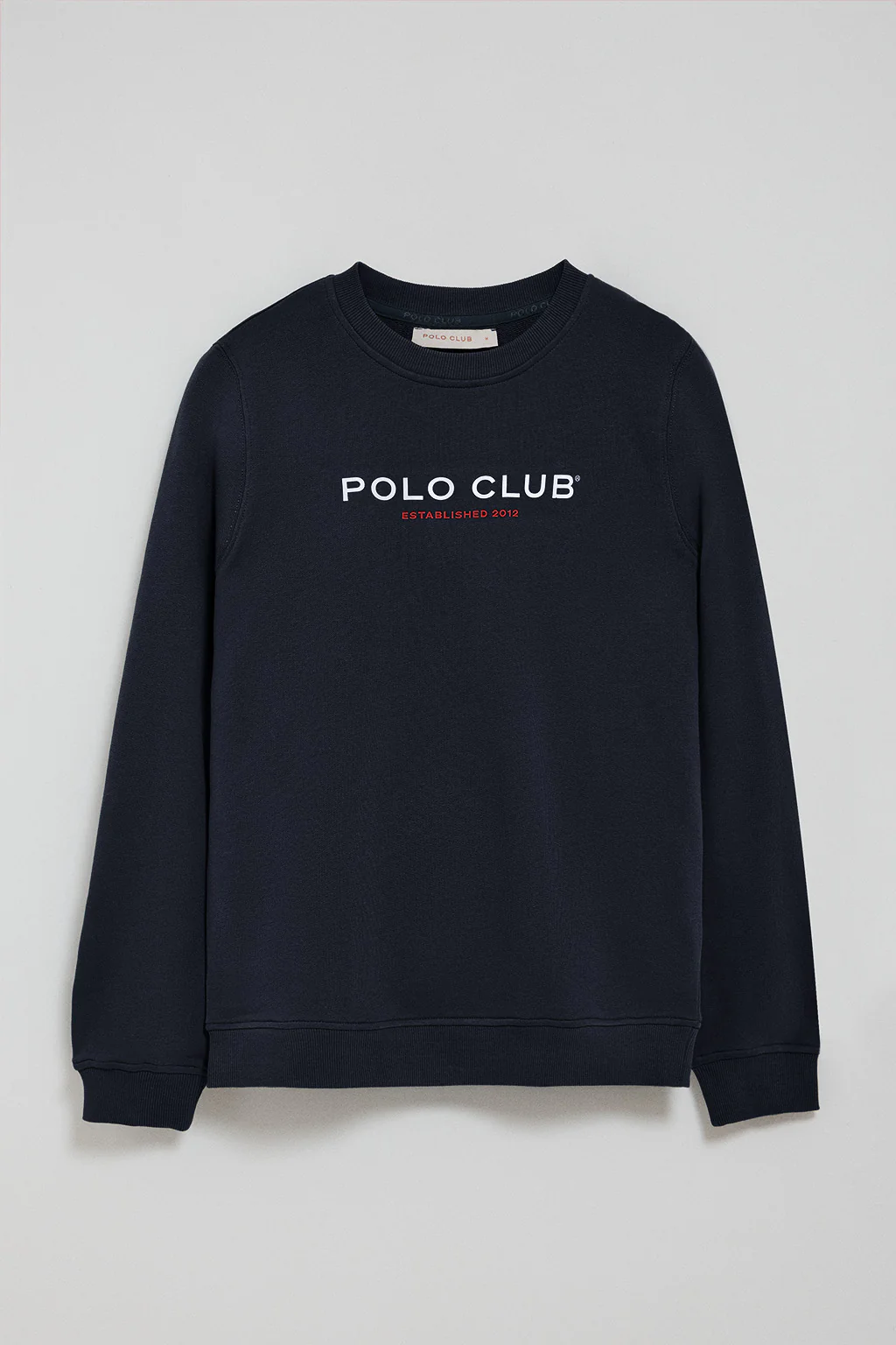 Navy-blue sweatshirt with Polo Club rubber logo - Image 5