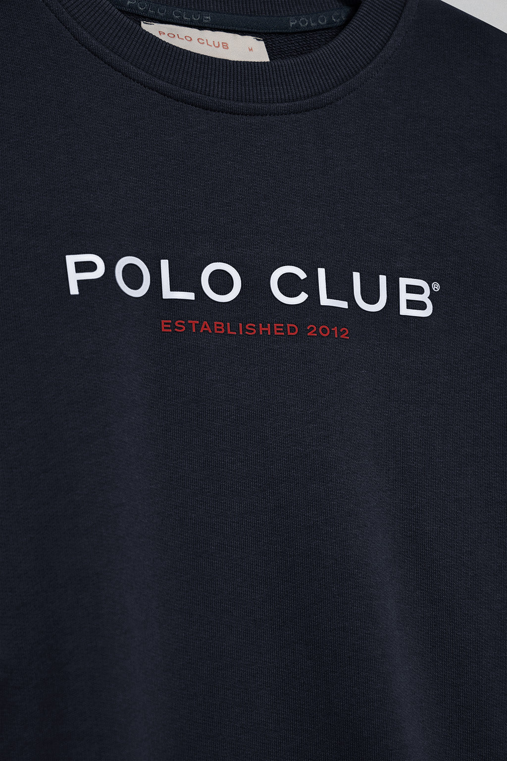 Navy-blue sweatshirt with Polo Club rubber logo - Image 6