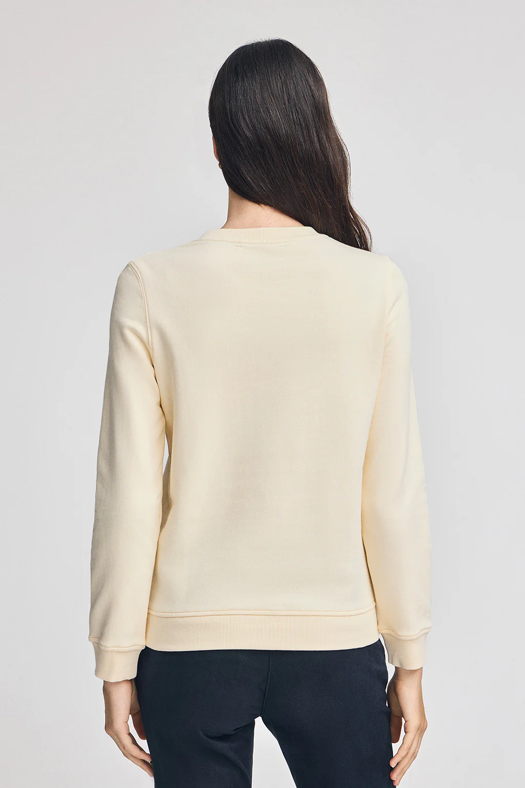 Nude sweatshirt with Polo Club rubber logo - Image 2
