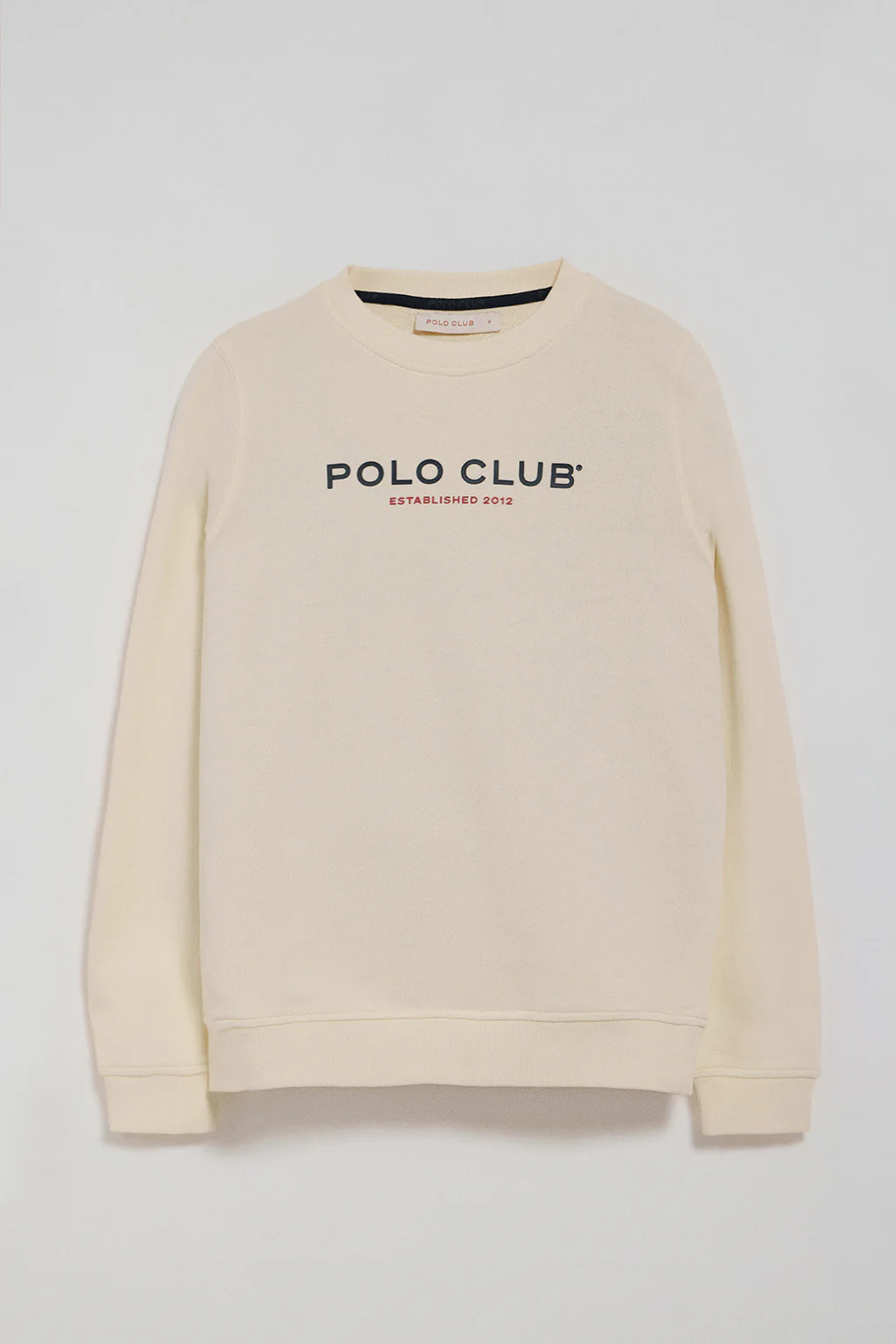 Nude sweatshirt with Polo Club rubber logo - Image 8
