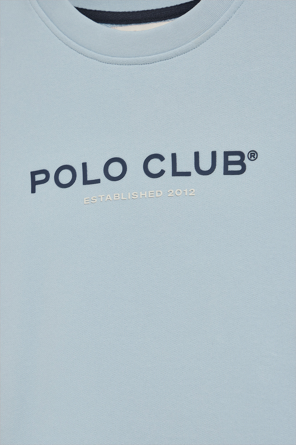 Blue-baby slim-fit sweatshirt with Polo Club logo - Image 8