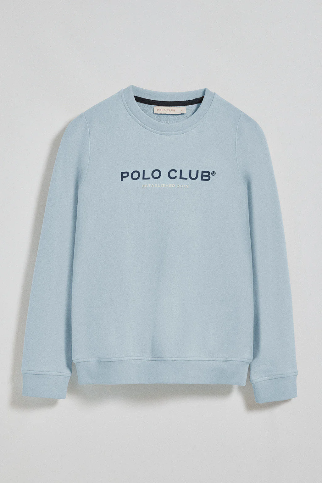 Blue-baby slim-fit sweatshirt with Polo Club logo - Image 9