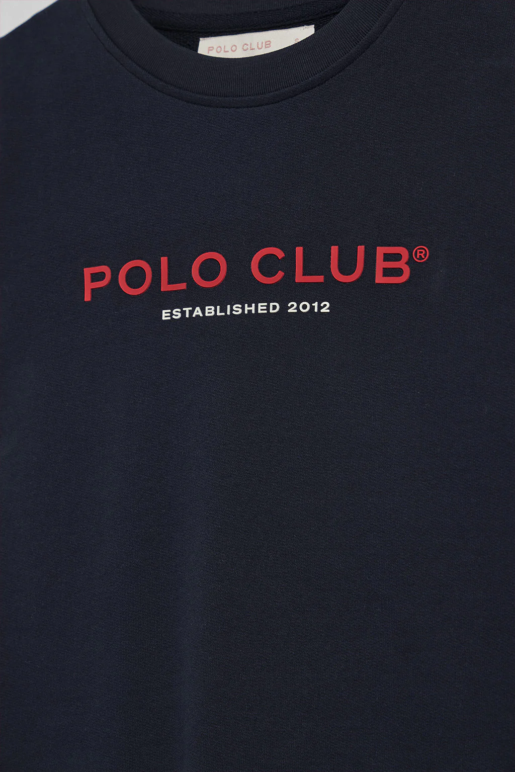 Navy-blue slim-fit sweatshirt with Polo Club logo - Image 6