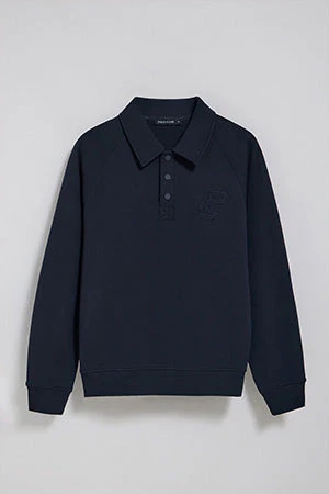 Navy-blue polo sweatshirt Gorka with Polo Club monogram - Image 11