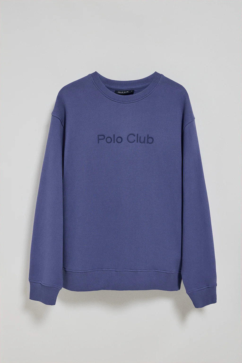 Blue round-neck sweatshirt with Polo Club logo - Image 5