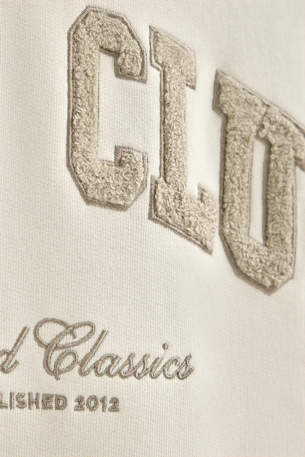 Nude wide-fit sweatshirt with Established 2012 Polo Club logo - Image 8