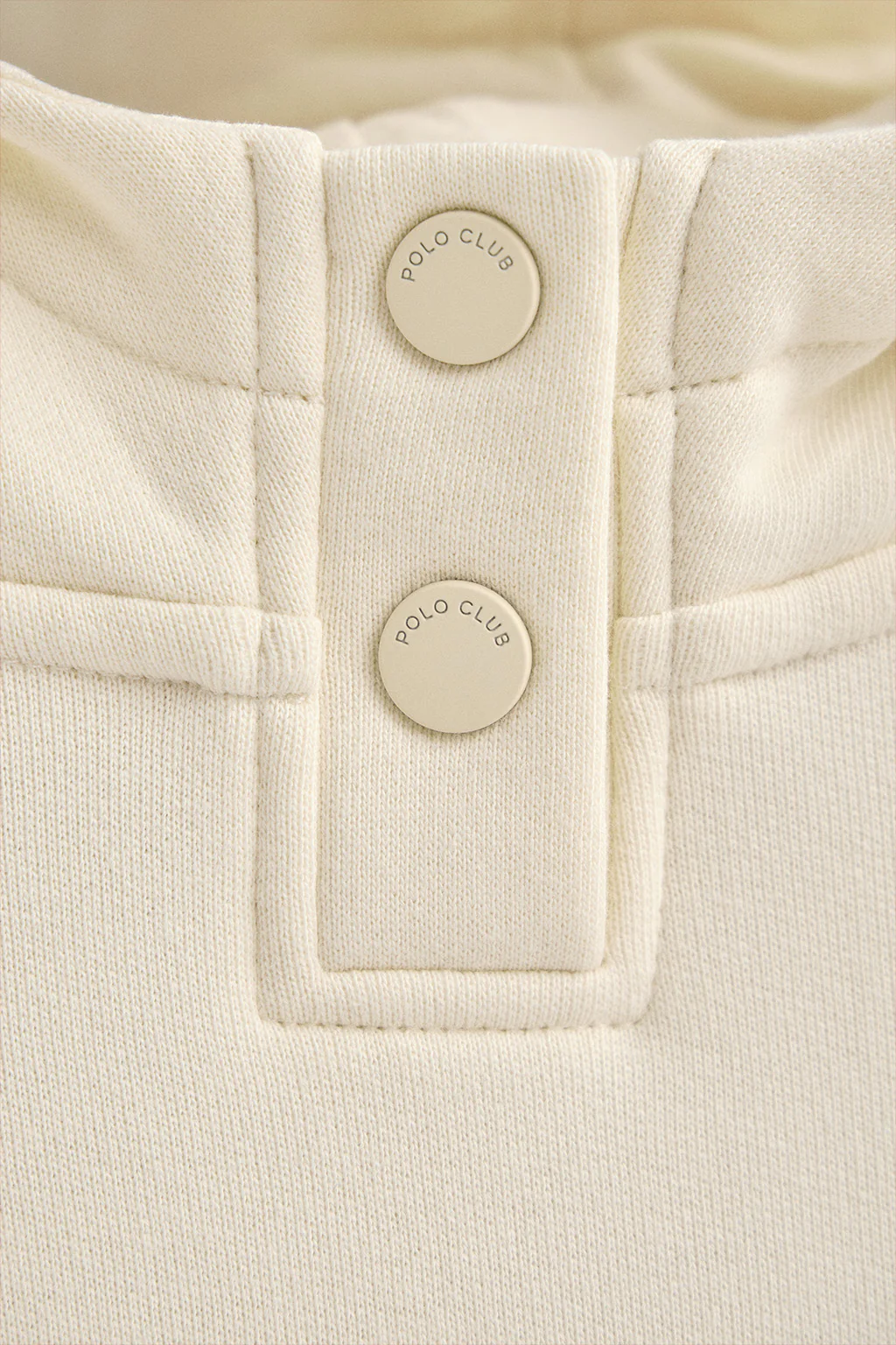 Nude hoodie with Polo Club logo - Image 8