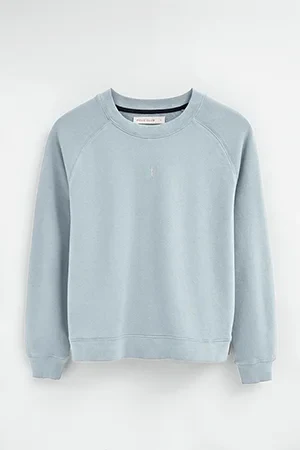 Light-blue sweatshirt with raglan sleeves and Rigby Go embroidery - Image 10