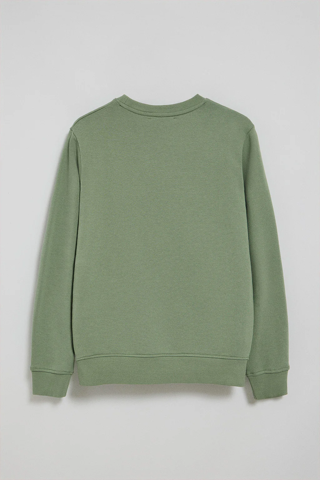 Jade-green round-neck relaxed sweatshirt with Rigby Go embroidery - Image 6