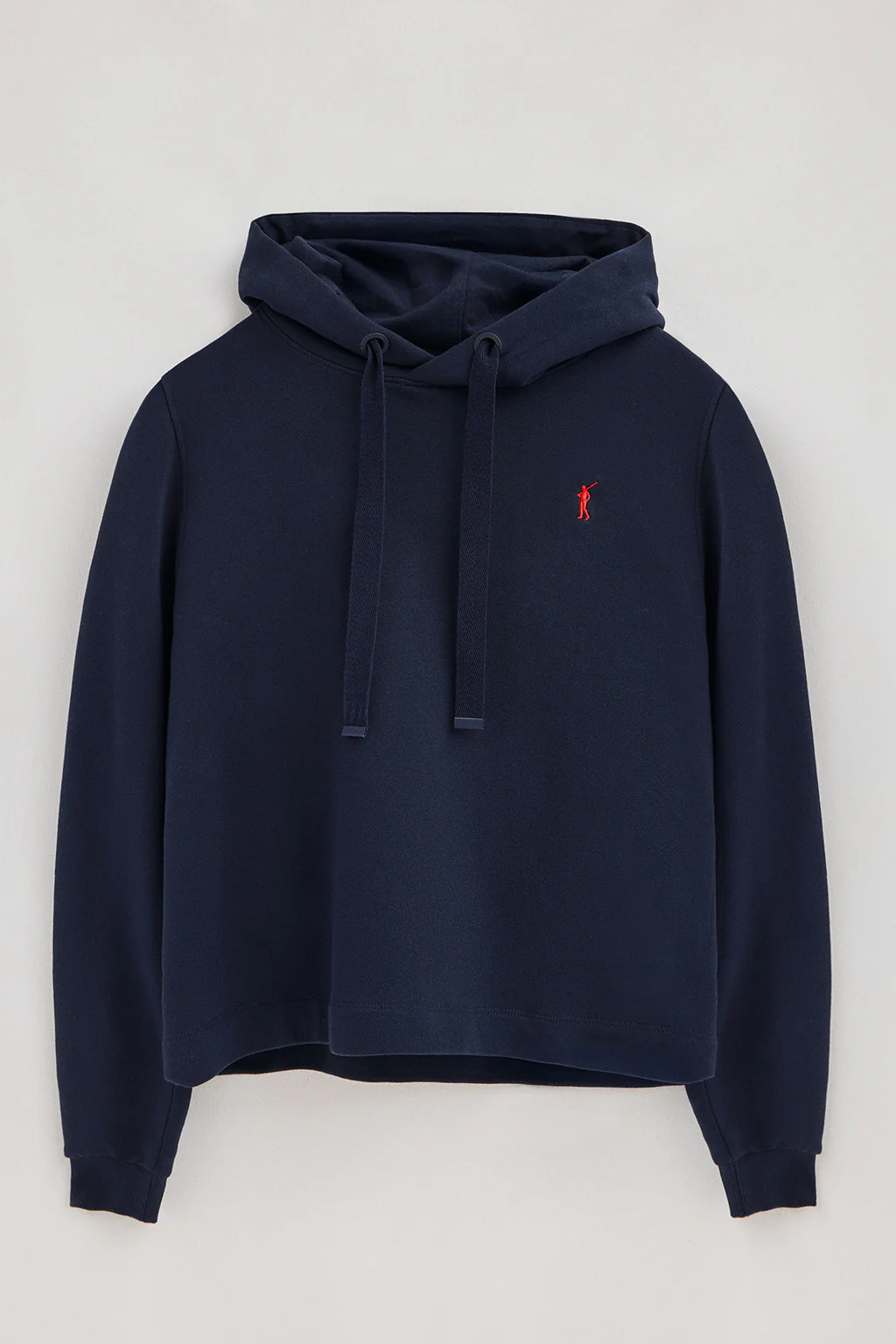 Navy-blue hoodie with Rigby Go embroidery - Image 5