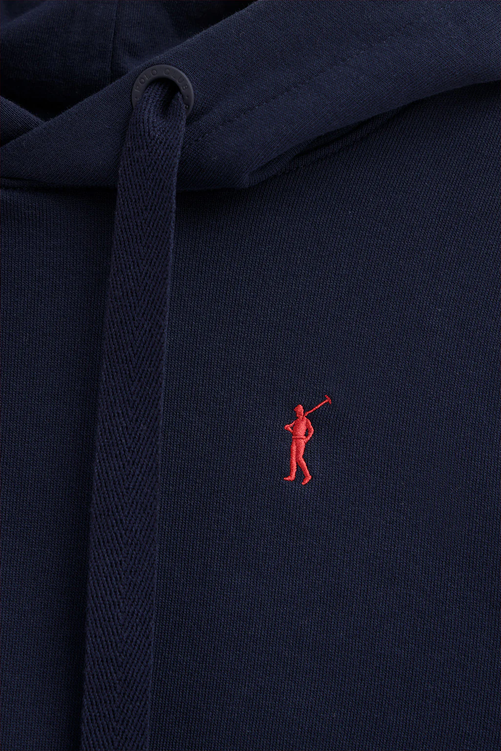 Navy-blue hoodie with Rigby Go embroidery - Image 6