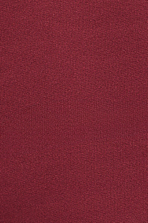 Maroon hoodie with pockets and Rigby Go embroidered logo - Image 9