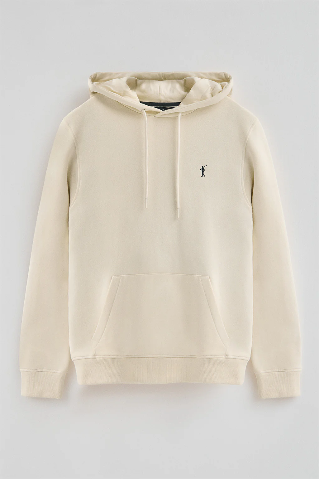 Nude regular-fit hoodie with Rigby Go logo - Image 7