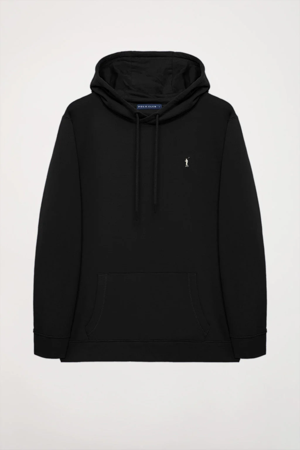 Black hoodie with pockets and Rigby Go logo - Image 7