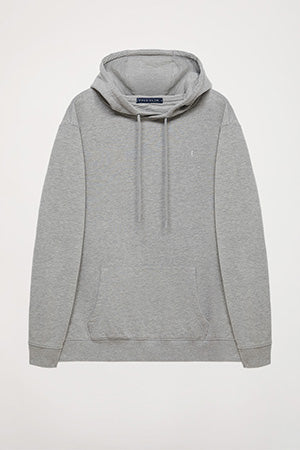 Grey-vigore hoodie with pockets and Rigby Go logo - Image 10