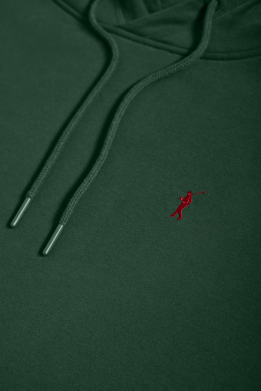 Bottle-green hoodie with pockets and Rigby Go logo - Image 7
