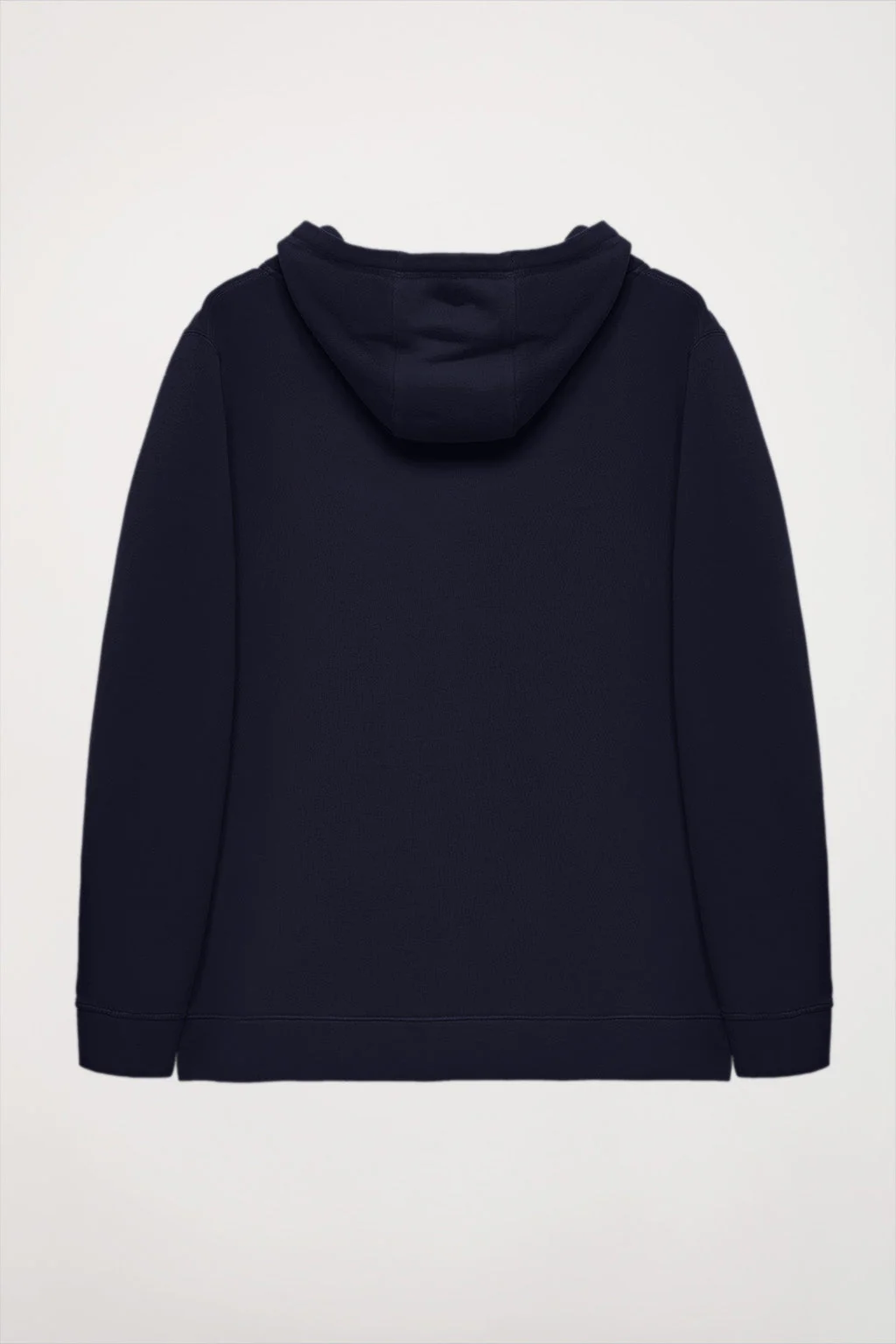Navy-blue hoodie with pockets and Rigby Go logo - Image 9