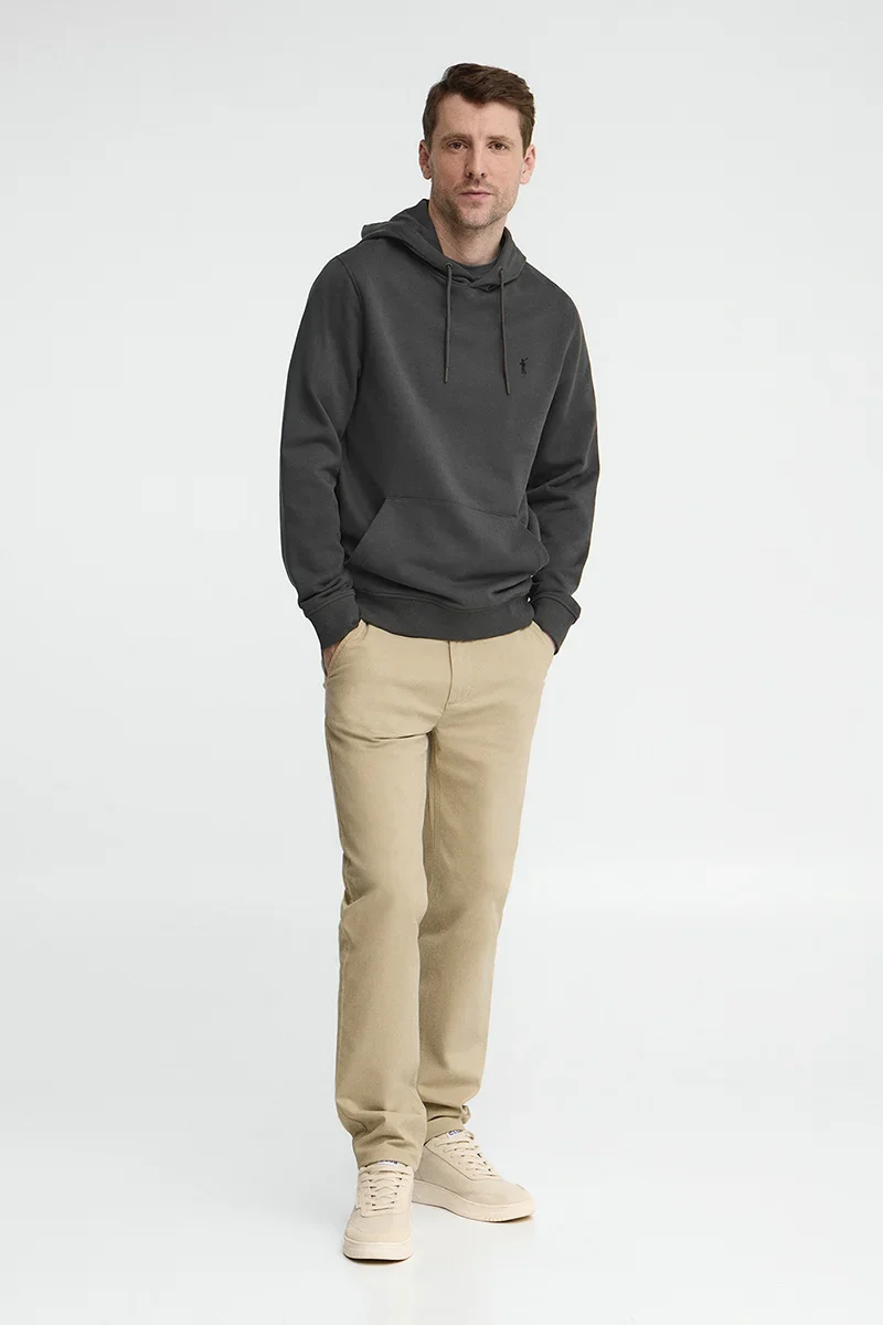 Dark-grey hoodie with Rigby Go embroidery - Image 3