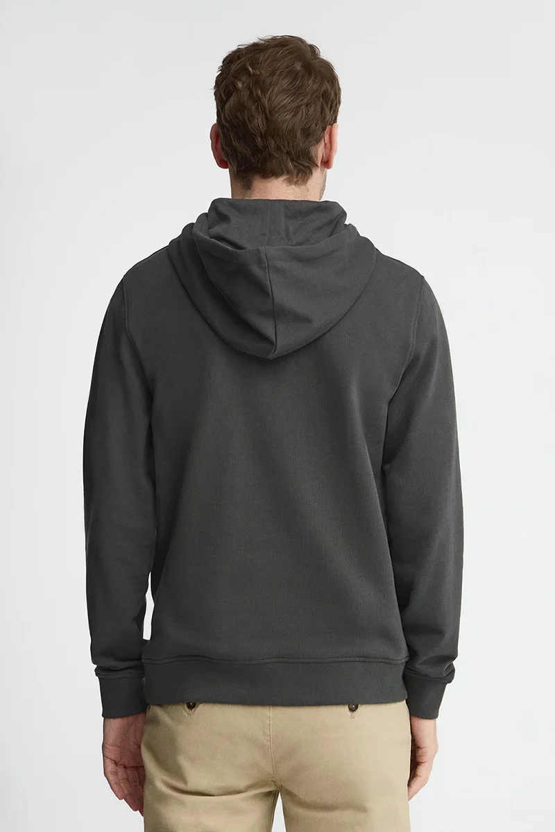 Dark-grey hoodie with Rigby Go embroidery - Image 4