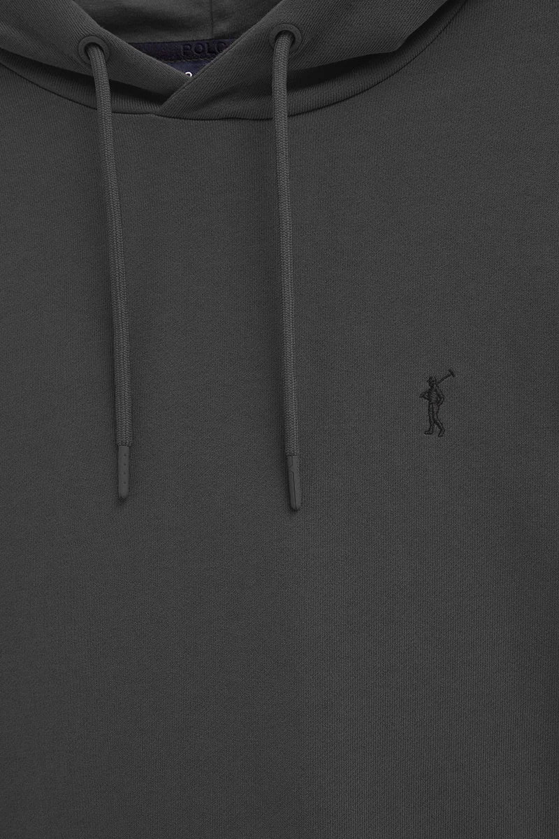Dark-grey hoodie with Rigby Go embroidery - Image 6